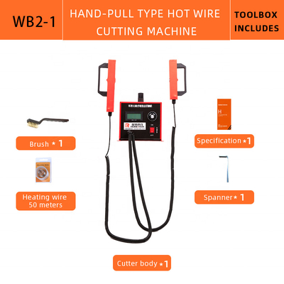 tipo quente elétrico da tração da mão do cortador de fio de 110-220V 60Hz