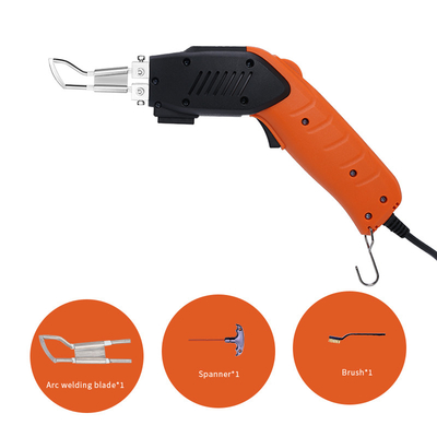 Cortador quente Handheld da tela da faca da corda 100W para o vestuário