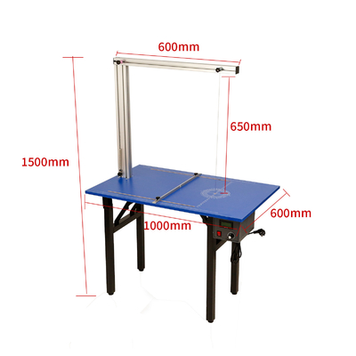 Máquina de corte de fio quente de isopor de mesa para espuma EPS