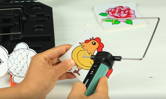 Ferramenta de Mini Hot Wire Foam Cutting para o trabalho manual das crianças do jardim de infância