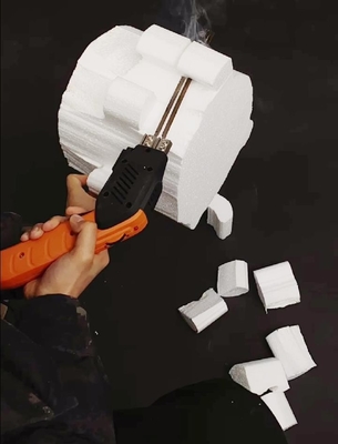 Obstrua dentro o cortador quente Handheld elétrico da espuma da faca refrigerar de ar para EPS XPS