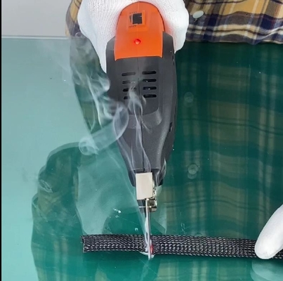 Cortador quente à mão da tela de pano da corda refrigerar de ar elétrico