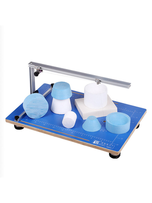Máquina de corte de espuma de fio quente tipo mesa 0,2 mm para cortar esponja de espuma