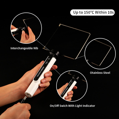 Caneta cortadora de espuma elétrica de poliestireno 15 W com fio quente Kit de ferramentas faça você mesmo